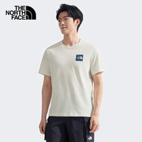 北面（The North Face）短袖T恤情侣款圆领宽松休闲舒适印花透气夏季户外半袖8EY8 QLI/  /190