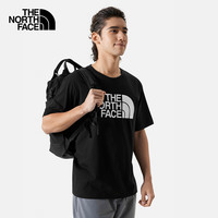 北面(The North Face)短袖T恤款24年舒适透气户外春季户外圆领休闲短袖86PS JK3/黑色 3XL /190