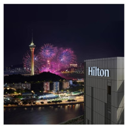 有效期至年底 全程不加价 ！珠海希尔顿 海景景观客房/套房1晚套餐（含早+星厨正餐+一住升金等）
