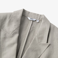 麦檬MM浅春系西装外套通勤质感上衣5F4313061 燕麦色5F4113031 L