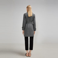 麦檬MM浅春系西装外套通勤质感上衣5F4313061 灰色5999260361Q XS