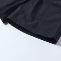 笛莎(DEESHA)童装儿童女童短裤2025夏季中大童时尚舒适休闲多色短裤 黑色 140