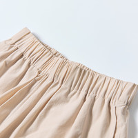 笛莎(DEESHA)童装儿童女童短裤2025夏季中大童时尚舒适休闲多色短裤 卡其色 160