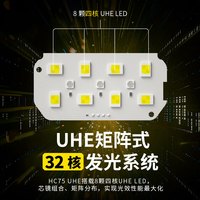 奈特科尔 hc75 uhe工业级电子调焦超高亮3000流明聚泛一体usb-c工作头灯 hc75 uhe