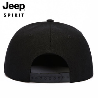 吉普（JEEP）帽子男士棒球帽时尚潮流鸭舌帽运动户外旅游平檐帽