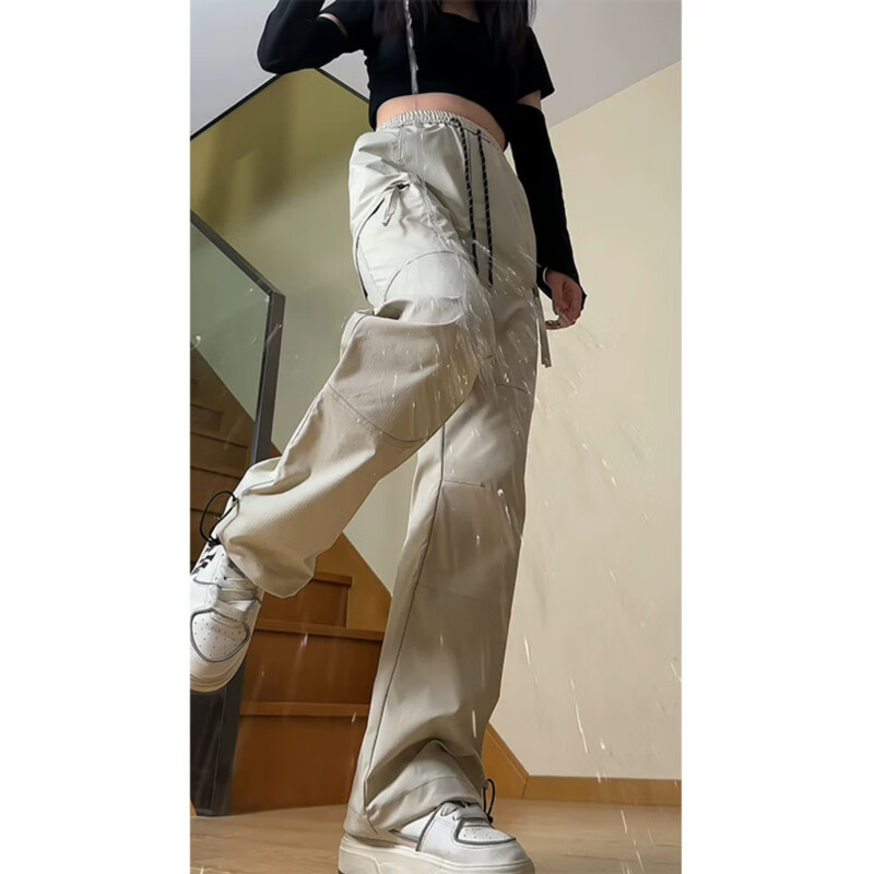  QGF 机能风 女士工装裤