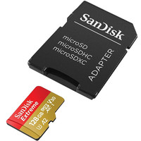 闪迪 Sandisk 大疆无人机内存卡运动相机TF卡pocket3/2/1 mini4k/4pro AIR3/2S AVATA2御3系列action4内存卡 128G 190M/S丨4K极速卡(高性 128G 190M/S丨4K极速卡(高性价比)