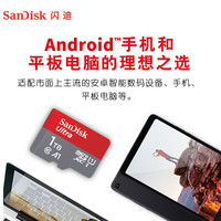 闪迪 Sandisk  大疆无人机内存卡运动相机TF卡pocket3/2/1 mini4k/4pro AIR3/2S AVATA2御3系列action4内存卡 1TB150MB/S（低速高清卡 入门级