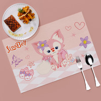 美淳 pu餐垫 60*60cm 军绿色