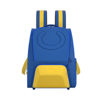 优博 UBOT UB007 抗菌减压护脊书包 pro版 蓝黄色 20-35L