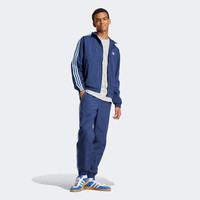 三叶草（Adidas）经典款 黑白 侧边三条纹 立领长袖 梭织 风衣 夹克 外套  男女 JP1253 XL