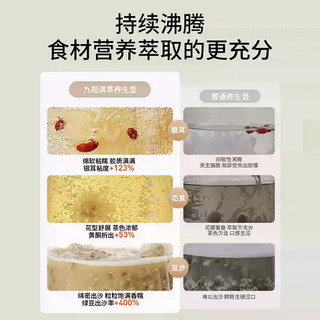  Joyoung/九阳 防溢沸萃 养生壶 316L不锈钢茶篮 智能玻璃煮茶器  1.5L