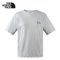 北面（The North Face）t恤女春夏户外棉T舒适透气吸汗半袖印花圆领短袖88GP A0M