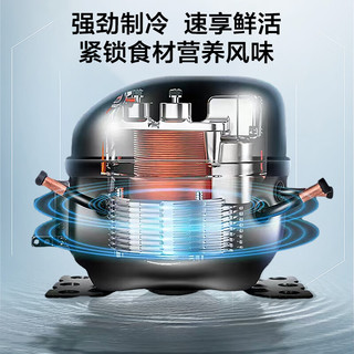 美的 CL-44DMA 车载压缩机制冷双开门冷冻冷藏箱 44L