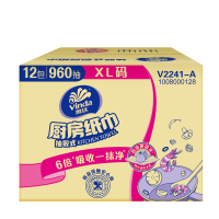 Vinda 维达 厨房抽纸 80抽*12包