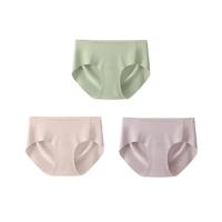 猫人 裸感一次性内裤女士款无痕冰丝夏季薄款免洗透气旅行瑜伽