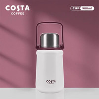 咖世家咖啡 COSTA保温杯经典水杯大容量家用冰霸杯女生高颜值咖啡杯吸管杯 经典红拎拎杯