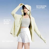 茉寻【昆凌同款】防晒衣夏季透气原纱冰钛凉感外套【手套款】灰色 XL