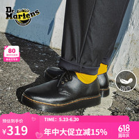 Dr.Martens 马丁（DR.MARTENS）Zavala Lo男女秋舒适百搭轻量软皮黑色薄底女单鞋