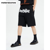 美特斯邦威休闲短裤男款合集夏季时尚牛仔短裤系带短裤-不参与店内买免活动 F款-影黑组-男裤 2XL 男185 女175