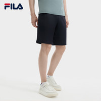 FIA凉感短裤丨斐乐官方男士冰丝五分裤2024夏季新款休闲商务短裤男裤 -NV 175/84A/