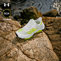 安德玛BOA越野跑鞋户外徒步耐磨防滑跑步鞋男女 荧光绿 38 