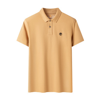 添柏岚（Timberland）T恤男春夏户外运动休闲舒适POLO衫短袖上衣A24H2 小麦色 M EH3小麦色