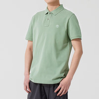 添柏岚（Timberland）T恤男春夏户外运动休闲舒适POLO衫短袖上衣A24H2 浅绿 XL EC6浅绿