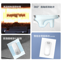 九牧（JOMOO）蓝精灵便捷投放蹲便器水箱套装家庭耐用节水蹲便器蹲坑套装 14153大尺寸蹲便器＋蓝精灵水箱