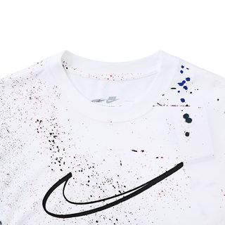 耐克(NIKE)春夏男短袖圆领T恤 运动休闲 修身显瘦 HF5565-100 白L