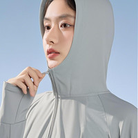 雪中飞 SNOWFLYING2025夏女士户外运动收腰防晒衣亮黄显瘦修身连帽小个子 160/84A