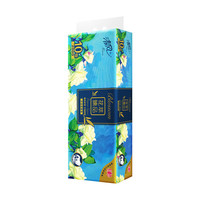 清风花萃系列套组（80抽*8包抽纸+200g*10卷卷纸+18包手帕纸）