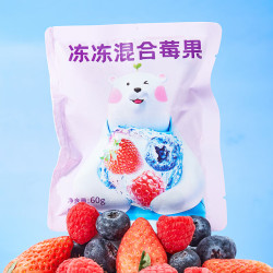 京鲜生 混合莓果（草莓/蓝莓/红树莓）420g（7小包）