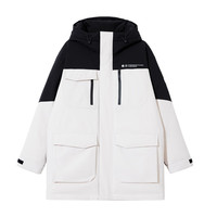 杰克·琼斯(JACK&JONES)秋冬季男士保暖外羽绒服合集 224412033缎白色 2XL 190