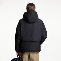 杰克·琼斯(JACK&JONES)秋冬季男士保暖外羽绒服合集 224412040纯黑色 XS 165