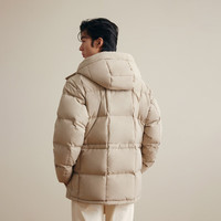杰克·琼斯(JACK&JONES)秋冬季男士保暖外羽绒服合集 224412037卡其色 2XL 190