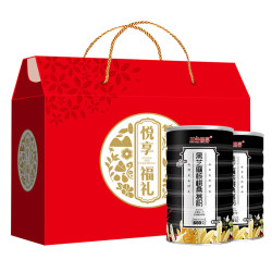 五谷畅享 黑芝麻核桃桑葚粉礼盒装1200g