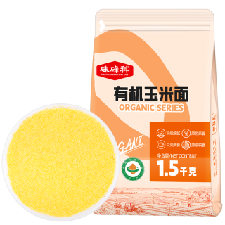 硃碌科 有机玉米面3斤装 纯苞米面棒子面 窝头玉米饼原料拉链