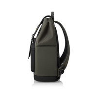 新秀丽（Samsonite）时尚升级潮流旅行背包户外出行休闲双肩包通勤电脑包翻盖男TR1 军绿色