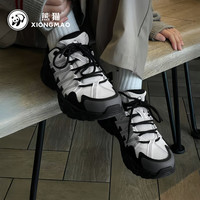 熊猫骆驼系列趣野徒步鞋男春夏防滑耐磨轻便运动登山鞋612X男39 骆驼白/黑,男