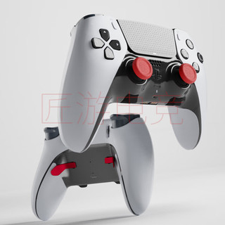匠游PS5 edge精英手柄摇杆帽 可拆卸多种高度彩色蘑菇头 适用Xbox/PS4/PS5手柄维修蘑菇头替换配件 蓝色【6个装 仅支持PS5精英手柄】