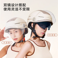 雅迪 3C认证电动车头盔 男女通用