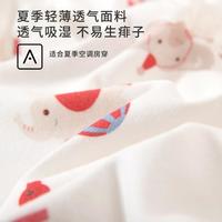 婴儿连体衣夏季薄款纯棉无骨睡衣宝宝衣服新生儿连体服哈衣爬服