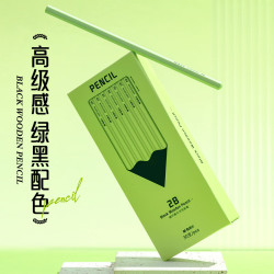 晨光 AWP357Q0 HB黑木绿杆铅笔 30支装