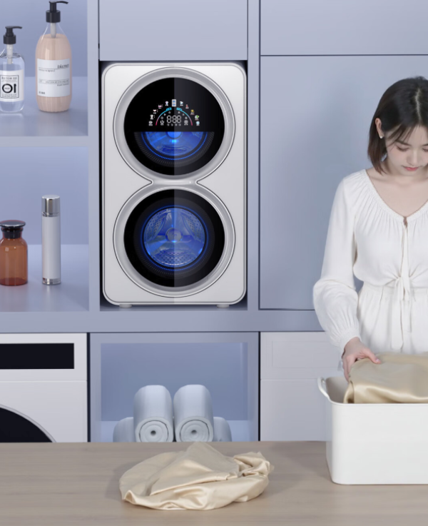 小编精选、新品发售：处女座也能很满意 摩鱼双子星双舱洗烘一体机