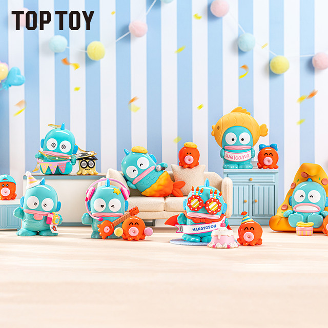 新品发售：TOPTOY 半鱼人生日大快乐系列 盲盒【单盒】