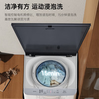 松下 Panasonic XQB100-TSWTS 定频波轮洗衣机 10kg 灰色