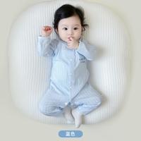 婴儿连体衣夏薄款新生儿衣服空调服睡衣婴幼儿男女宝宝长袖哈衣