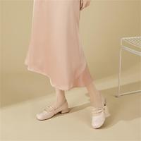 【尖货】25春夏玛丽珍鞋粗跟浅口女单鞋低跟舒适通勤鞋女鞋