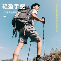 画中仙 HUAZHONGXIAN户外登山杖碳纤维伸缩手杖卡扣式防滑拐杖户外爬山徒步装备
